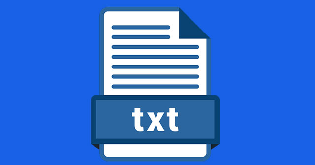 What is a .txt file?  How to open .txt file