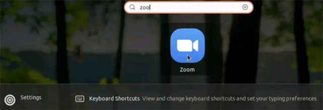 Zoom is already installed