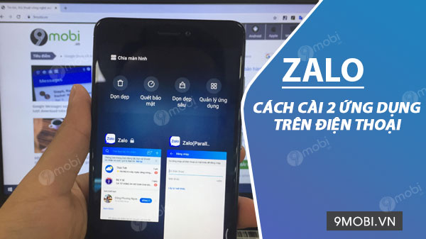 how to remove 2 zalo on mobile phone