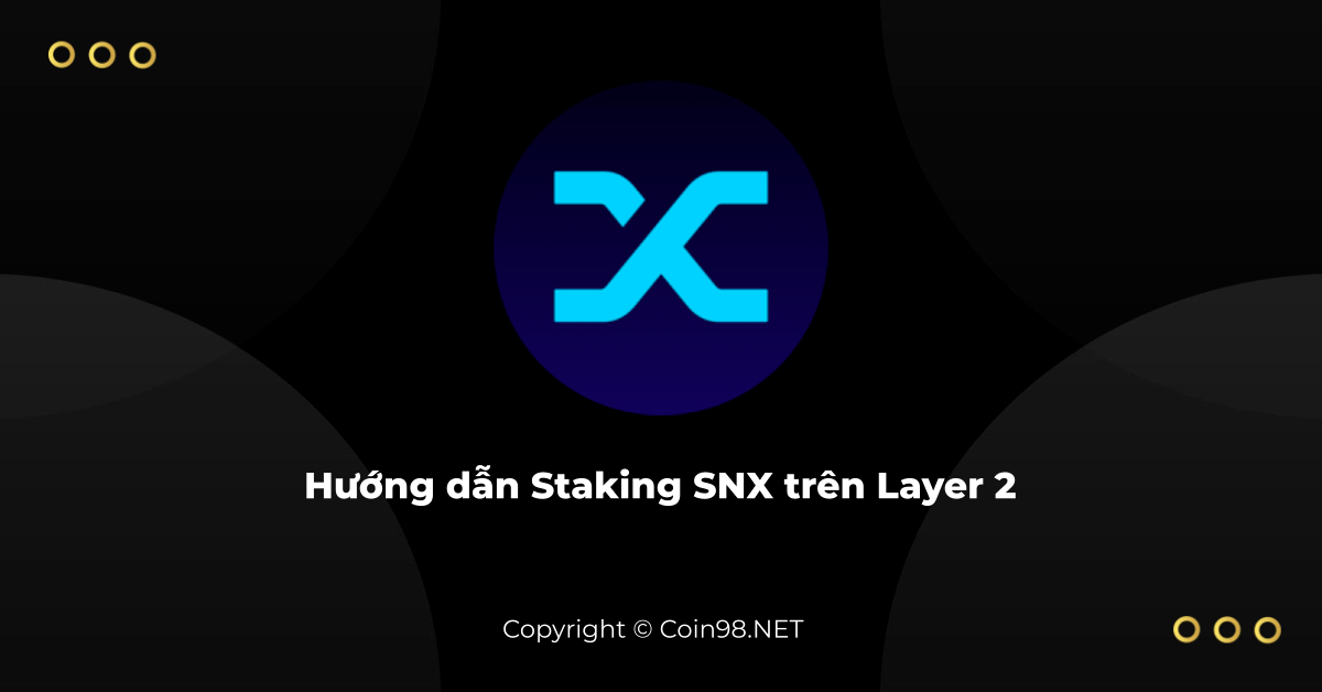 Instructions for staking SNX on layer 2