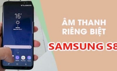 Activated by sound notification on samsung galaxy s8