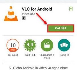 setup vlc for android