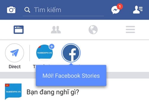 use facebook story on mobile phones to send messages to tu Huy after 24 hours