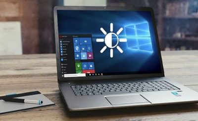 4 How to fix the error of not adjusting the laptop screen brightness
