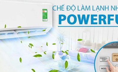 What is Powerful mode on air conditioner?