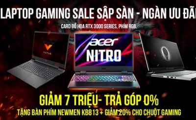 Golden week, Laptop gaming Sale Crash Floor reduced to 7 million, quickly own yourself a Gaming laptop from only 17.4 million, diverse segments