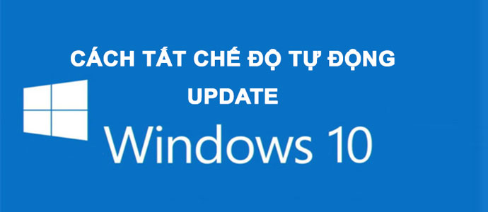 Instructions to turn off the automatic update function of Windows 10