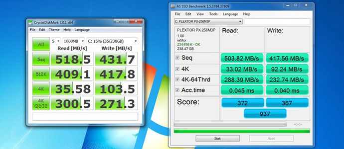 Software to test hard drive speed on laptops, computers, macOS