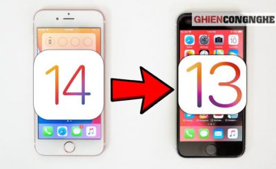 Cách hạ iOS 14 xuống 13 trên iPhone mà không cần phải bẻ khóa mới nhất